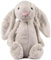 Gustaw Groß Kaninchen Figo Plüsch Kuscheltier, Plüschkaninchen-XXL Kaninchen Tier, Weiche und Kuschelige Stofftiere, Plüsch Gross Kaninchen Plüschtier Kinder (Grau, 100cm)