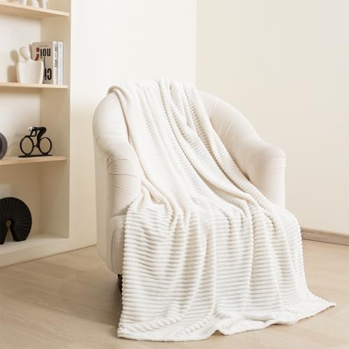 Paco Home Kuscheldecke Flauschig Wohnzimmerdecke Überwurfdecke Kuschelige Couchdecke Bett Weiche Decke Wohndecke Sofa, Farbe:Beige, Größe:150x200cm