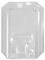 Saraoriginalshop Gancio Adesivo Grande a Parete per Bagno Cucina Ufficio Impermeabile Autoadesivo Appendiabiti Asciugamani Disponibili in 2 Colori (Trasparente)