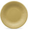 PAW - Assiette Jetable en Carton (18 cm) I Lot de 8 I Assiettes Jetables Idéales pour Mariage, Communion, Fêtes, Anniversaire I Impression de Assiettes en Papier à Base d'eau I Or Monochrome