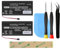 OnlyTech - Lot de 2 Batteries HAC-006 de Remplacement pour Les Joycon Gauche et Droit de la Nintendo Switch - avec kit Outils