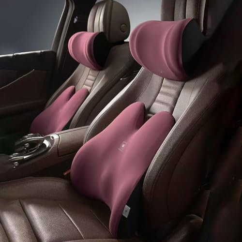 Auto Nackenkissen für Mercedes-Benz s-Class,Memory Foam Kopfstütze Auto für Kinder Erwachsene Hals Rest Kissen für Autositz Nackenstütze Travel Sleep Seitenkissen Auto Accessories