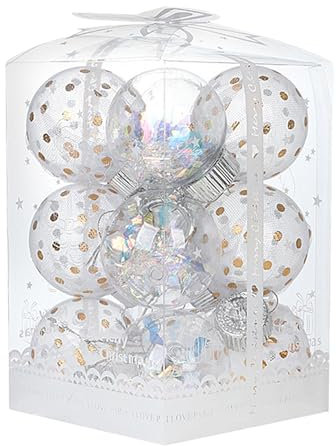 Feiertagsdekorationen für Zuhause, Weihnachtsbaumkugeln, bruchsichere klare Weihnachtskugeln, einzigartige Weihnachtsdekorationskugeln, klare Kugeln, Ornament für Feiertagsdekoration, 6 cm