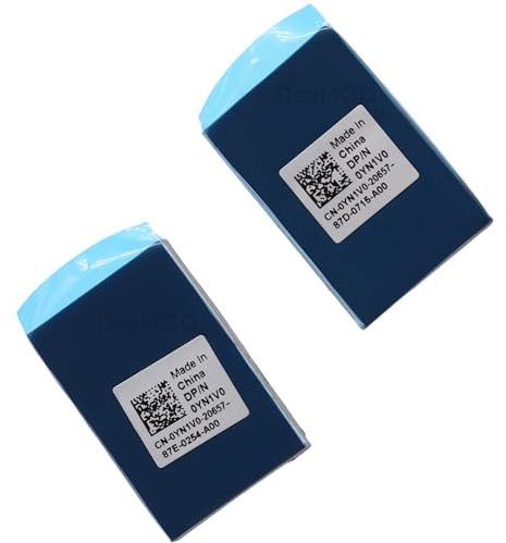 Deal4GO 2-Pack 30x20x5.0mm M.2 SSD GPU Graphics Thermal Pad YN1V0 0YN1V0 Replacement for Dell Optiplex Precision SFF MT Desktop