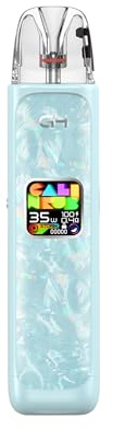 Uwell Caliburn G4 Glacier Blue | Pod Kit – Vape/E-Zigarette im Pod-System mit 1300mAh Akku & 3 ml Tank – Mesh-Coil, Zugautomatik USB-C Schnellladeanschluss, MTL/RDL – kompakt & leistungsstark