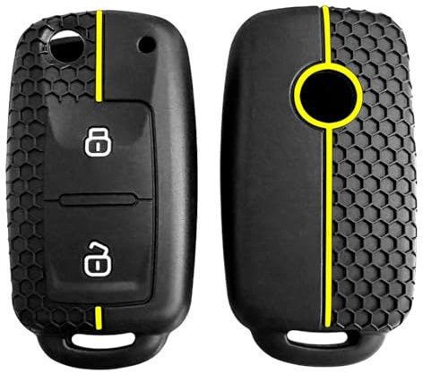 Custodia per Chiave Auto per VW T5, per Polo, per Passat, Volkswagen, per Golf 4, 5, 6, Caravelle, Skoda, Fabia, Octavia, Ligier JS, Seat, Toledo, Accessori per Chiavi.