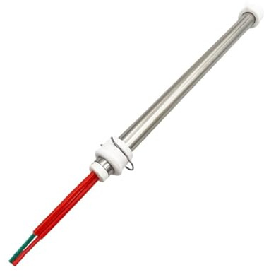 eufeifeiegds 220V Elektrisches Heizelement 500W Rauchfreier Heizstab Hochtemperatur-Keramik-Heizpatrone for Grill/Ofen/Herd(Length200mm)