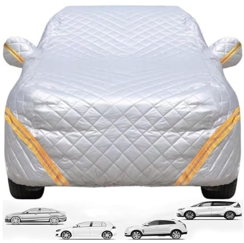 Thickened Large Full Car Cover Custom Fit Compatible with BMW 550i 2004-2006，UV Hail Snow Scratch Proof Winter Summer Indoor Garage Outdoor Daily & Long-Term Storage
