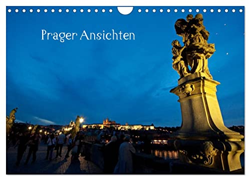 Prager Ansichten (Wandkalender 2025 DIN A4 quer), CALVENDO Monatskalender