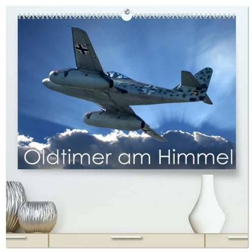 Oldtimer am Himmel (hochwertiger Premium Wandkalender 2026 DIN A2 quer), Kunstdruck in Hochglanz: Flugzeugoldtimer - Ein lebendiges Stück Technikgeschichte am Himmel (CALVENDO Mobilitaet)