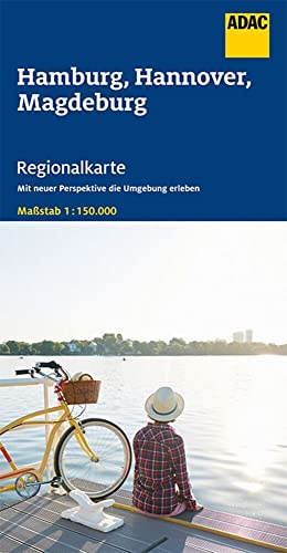ADAC Regionalkarte 05 Hamburg, Hannover, Magdeburg 1:150.000: Straßenkarte und Autokarte