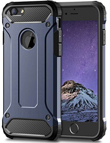 Coolden for iPhone 7 Case iPhone SE 2022 Case Rugged Tough Dual Layer Armor Protective Heavy Duty Hard Shockproof Cover Phone Cases Cover for iPhone 7/8/SE 2/SE 3 (Navy)