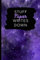 Stuff Piper Writes Down: Personalized Journal / Notebook (6 x 9 inch) with 110 wide ruled pages inside [Purple Cosmos]