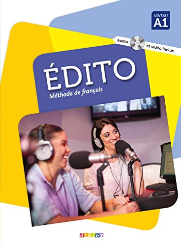 Edito (2016 edition): Livre de l'eleve A1 + CD MP3 + DVD + livre numerique