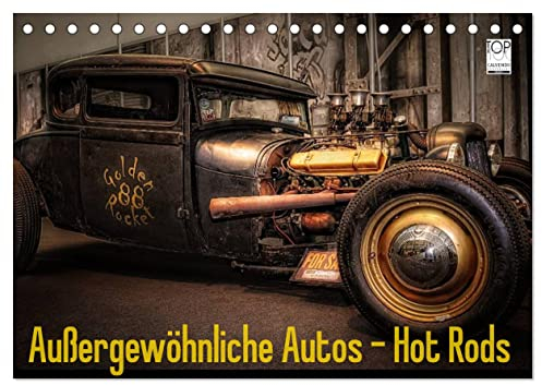 Außergewöhnliche Autos - Hot Rods (Tischkalender 2025 DIN A5 quer), CALVENDO Monatskalender: Hot Rods, Autos (CALVENDO Mobilitaet)