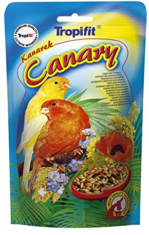 Canary 250g - Alimento con Granos de Cereales seleccionados y Semillas de gramíneas para Todas Las variedades de Canarios