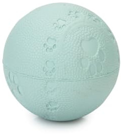 Beeztees Puppy Rubber Play Ball Green 6cm