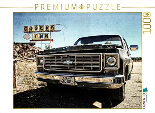 CALVENDO Puzzle Chevrolet C30 (1973) 1000 Teile Puzzle quer | Lege-Größe cm Foto-Puzzle für glückliche Stunden