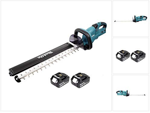 Makita DUH 551 G Akku Heckenschere 36V 550mm + 2x Akku 6,0Ah - ohne Ladegerät