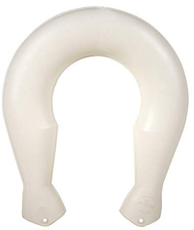 Sänger Nackenwärmflasche Wärmeflasche Nackenwärmer Gummi, 1,4 L, weiß, ohne Bezug