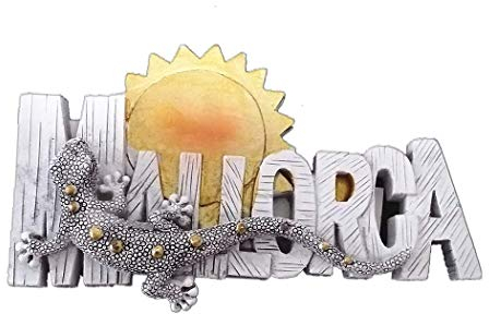 3D-Kühlschrankmagnet, Mallorca-Insel, Spanien, Reise-Souvenir, Geschenk, Heimküchendekoration, magnetischer Aufkleber, Mallorca-Kühlschrank-Magnet-Kollektion