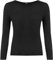 WearAll Ladies Long Sleeve T-Shirt Top Womens - .Black - 12/14