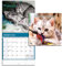 Turner 24998950004 Foto-Mini-Wandkalender für Kätzchen