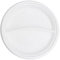 Commerline Lot de 500 assiettes en plastique en 2 parties | Assiettes réutilisables Ø 22 cm Assiettes en plastique | Vaisselle en plastique Vaisselle en plastique Vaisselle en plastique Vaisselle en