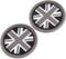 Black Union Jack UK Flag Style Soft Silicone Cup Holder Coasters compatible with MINI Cooper R55 R56 R57 R58 R59 73mm