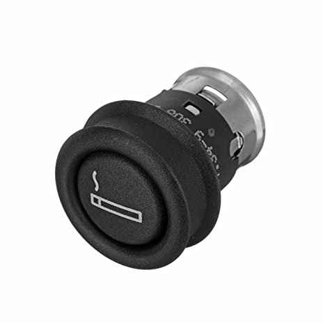 LAZIRO Schwarz-Zigaretten-Feuerzeug-Auto-Element-Plug-Automobile passen for BMW 1 2 3 4 5 6 7 x 3 x 5 x6 z3 Serie E90 E91 E36 E39 61349308246