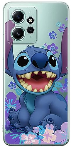 ERT GROUP Coque de téléphone Portable pour Xiaomi REDMI Note 12 4G Original et sous Licence Officielle Disney Motif Stitch 001 Parfaitement adapté à la Forme du téléphone Portable, partiel imprimé