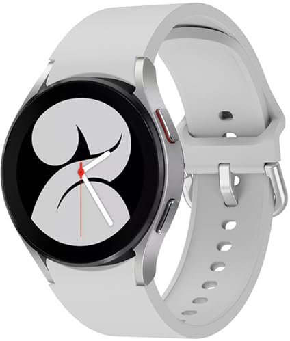 FYISWHO Silicona Correa para Samsung Galaxy Watch 7 40mm/6 Classic 43mm/FE/5 Pro 45mm/4 44mm, 20mm Deporte Brazalete Pulsera de Repuesto para Galaxy Watch 3 41mm/Active 2