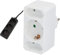 UNITEC TSD 3fach 1,4m, schwarz & Schuko-/Euroadapter 1xSchuko 2xEuro weiß, klein