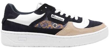 Morrison Dorian blau Leder Turnschuhe