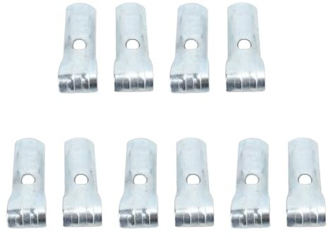 HERCHR 5 Sets Pipe Repair Clamp Stainless Steel Pipe Clamp Patching and Repairing Leaky Pipes, Stainless Steel Pipe Clamps Copper Pipe Repair Kit, Poultry Water Supply Pipe Clamp