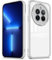 PanXCase Funda Transparente para Realme 12 Pro 5G / Realme 12 Pro Plus / 12+ - Carcasa Clear con Lens Protector Delgada Suave Protección Cámara Antichoque Antiarañazos Cover (Blanco)