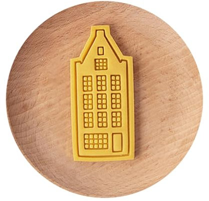 MOIDHSAG Vintage Haus Keksausstecher Katze Keksstempel Fondant Gebäck Form Keksausstecher Backzubehör Kunststoff