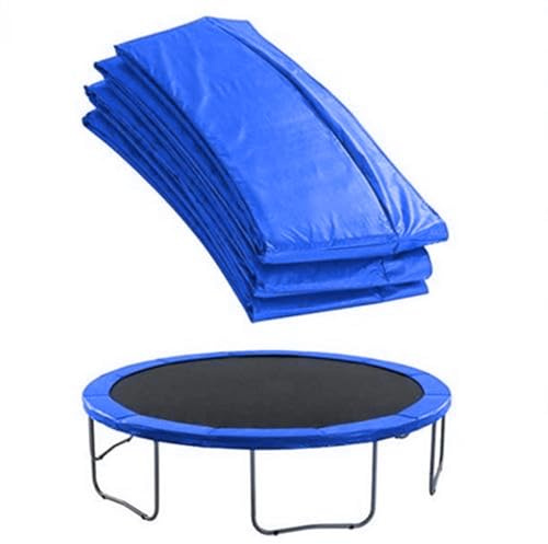 Coussin de Protection pour Trampoline, Ø 244 305 cm Coussin de SÉcuritÉ de Remplacement, Trampoline Couverture Rembourrage, RÉsistant aux Rayons UV & Anti-dÉchirure, Protection Bordure