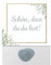 25er Set Glückssteine Hochzeit, Gastgeschenke Hochzeit „Schön, dass du da bist“, kleine Geschenke zur Hochzeit, Hochzeit Deko Eukalyptus