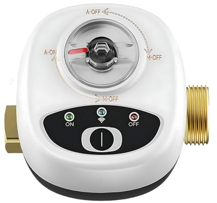 Valvola WiFi EWeLink, interruttore automatico, rubinetto intelligente, impermeabilità IP65, telecomando wireless tramite app, compatibile con Assistant e Salute per