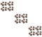 IMIKEYA 90 STK tannenzapfen verzierung getrocknete Kiefer Tannenzapfen Ornamente Kiefernzapfen weihnachtbaumsdeko Tannenbaum fertig geschmückt getrocknete Tannenzapfen Natural Pine Cones