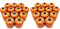 SMH LINE® 24x 500g Schraubkartusche Butan Propan Gas Schraubventil Universalgewinde 7/16 Gaskartuschen Ventil EN 417 Bunsenbrenner Campingkocher Grill Gaskocher Gasheizung Lötbrenner (24 Kartuschen)