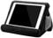 Plush Tablet Pillow Stand with Side Pocket Multi Angle Soft Lap Cushion for iPad Kindle Tablets Books Suede Feel Cover Black Comfortable Supportive for Bed Sofa Travel