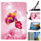 Mldjomid Custodia Protettiva Compatibile con Huawei MatePad T 10s/Enjoy Tablet 2 10.1 Flip in Pelle PU Cover con Supporto e Slot per Scheda per MatePad T10s 10.1 2020 Case (Farfalla rosa)