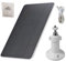 Panel solar de cámara, 3 W 5 V impermeable, accionamiento solar, 360 ° - placas de montaje y cable de 1,2 m, carga teléfonos móviles, cámaras de anillo, timbres de puerta