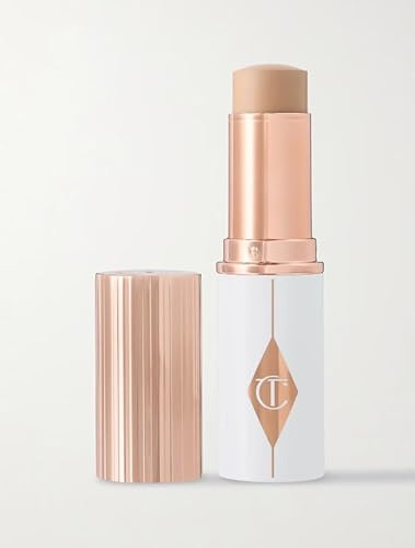 Charlotte Tilbury ORIGINAL Unreal Skin Sheer Glow Tint Feuchtigkeitsspendende Foundation Stick | 9 Gramm | by Bella (4 FAIR, 9 g (1 Pack)