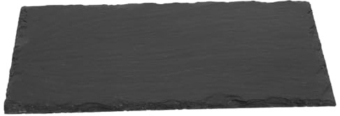 Steinfutterplatte für Schildkröten 25x12x0,3cm als Futterbecken | Naturstein mit Glatter Innenfläche, Leicht zu Reinigen, Hält Substrat Sauber, für Terrarium und Garten