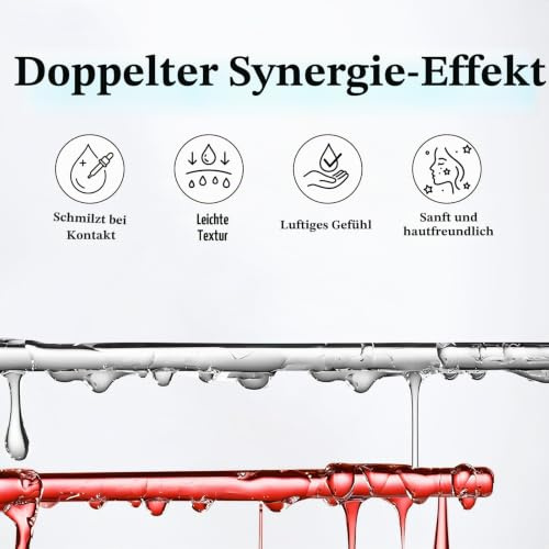 AHA 30% + BHA 2% Peeling Solution, Hyaluronic Acid 2% + B5 Gesichtsserum, Fruchtsäurepeeling, Intensive Feuchtigkeit, Hautglätte Wiederherstellen, 2PCS