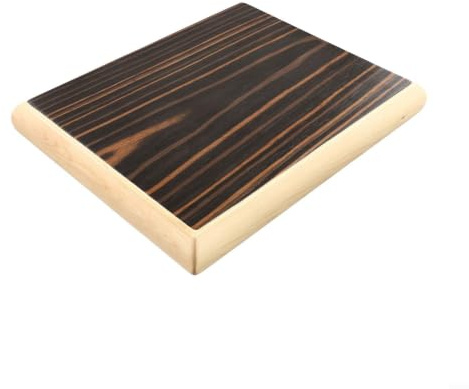 Cajon-Trommel, Holzbox, Percussion-Instrument mit Gitarrensaiten für Volksmusik, reisefreundliches Design, blaues Finish, kompakte Größe für Bühnen- und Straßenauftritte, Musiker-Ausrüstung (PAD1)