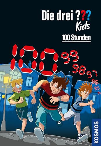 Die drei ??? Kids, 100, 100 Stunden: Der 100. Fall in der beliebten Kinderkrimi-Reihe für Kinder ab 8 Jahren: Justus, Peter und Bob erleben einen Fall in Echtzeit - mit coolem Farbschnitt